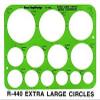 Art Supplies R440 X -Lg Circles Template view 1