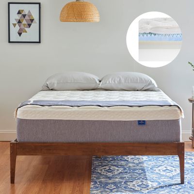 Serenia Sleep Cooling Mattress Cal King Size, 14-Inch Quilted Plush Bed Mattress - Gel-Infused, Deep Pocket, Extra Thick, & Firm Memory Foam Mattress with Breathable Cover for a Comfortable Sleep