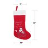 BambooMN 18" Classic Embroidered Sequined Animal Christmas Stocking - Assortment 93-3 Units view 2