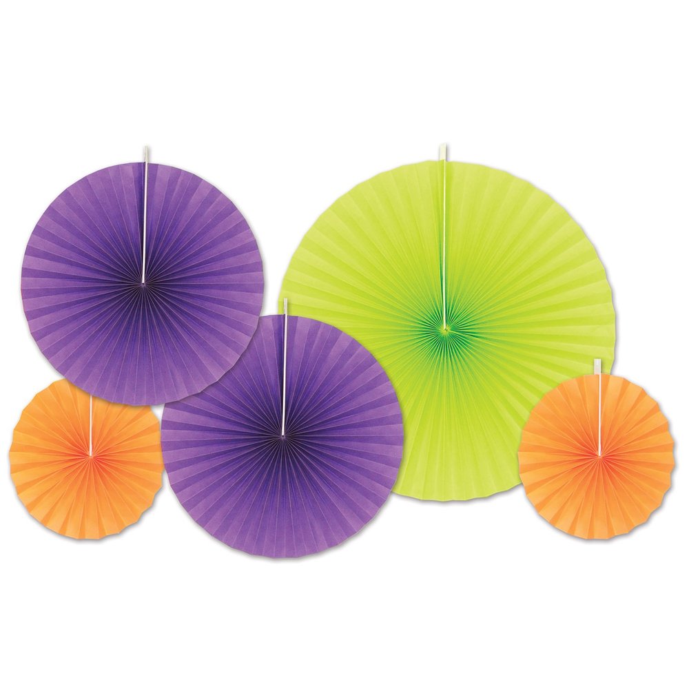 Beistle Accordion Paper Fans