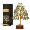 FASHIONZAADI Green Jade Crystal Tree of Life - Chakra Crystals Meditation Gifts - Feng Shui Office Decor - Spiritual Gifts for Home - Desk Decorations view 1