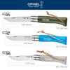 Opinel Colorama No.06 Folding Pocket Knife, Painted Wood Handles, Leather Lanyard (Cloud) view 4