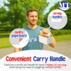 MT Products White Cardboard 6 Pack Bottle Carrier 12 oz. - Beer Bottle Holder (Pack of 10) - Made in USA view 3