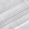 Furinno Angeland Vienne 4-Piece Microfiber Bed Sheet Set, King, White view 3