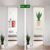 BAIHT HOME Cotton Linen Japanese Noren Doorway Curtain Tapestry with Green Bonsai Screen Door Blind 33.5" Width x 59.1" Long view 3