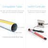 Rollerhouse DC12V ES1612 2 Wires Switch Controlled Tubular Motor Blinds for Mini RV Roller Shade, Convert Existing Blinds into Automated Blinds view 4