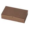 Heads MBR-GB14 Plain Gift Box, Made in Japan, W 10.3 x H 2.4 x D 6.3 inches (262 x 62 x 161 mm), Brown, Box of 10