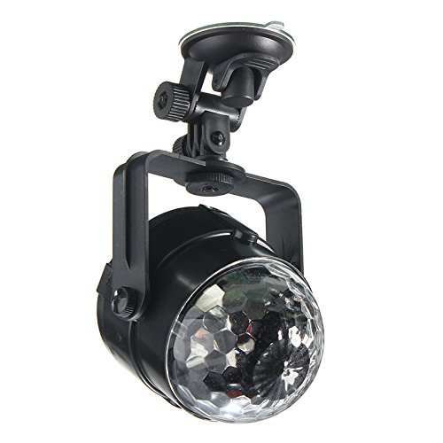 LTEFTLFL USB Mini Stage Effect Lighting Crystal Ball LED RGB Disco DJ Party KTV Club Show Lamp