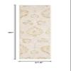 SAFAVIEH Blossom Collection Runner Rug - 2'3" x 8', Beige & Sage, Handmade Wool, Ideal for High Traffic Areas in Living Room, Bedroom (BLM560B) view 2