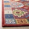 SAFAVIEH Aspen Collection 5' x 8' Red/Blue APN802Q Handmade Boho Wool Area Rug view 4
