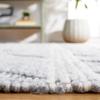 SAFAVIEH Natura Collection Accent Rug - 3' x 5', Silver, Handmade Wool Tassel, Ideal for High Traffic Areas in Entryway, Living Room, Bedroom (NAT317G) view 4