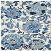 Martha Stewart x SAFAVIEH Area Rug Collection - 5' x 8', Azurite, Handmade Wool, Ideal for Living Room, Bedroom, Office, Dining Space (MSR4732A) view 3