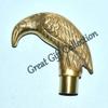 Mahira Nautical SOLID BRASS CROW HANDLE HEAD FOR WALKING STICK CANES SHAFT WOOD BRASS view 2
