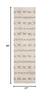 SAFAVIEH Natura Collection Runner Rug - 2'3" x 8', Ivory & Grey, Handmade Moroccan Boho Tribal Wool, Ideal for High Traffic Areas in Living Room, Bedroom (NAT950A) view 2