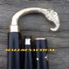 Mahira Nautical vintage Brass Elephant Head Handle Vintage Designer Walking Stick Cane Handle view 1