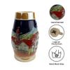 1 Liter | OktoberfestHaus Engraved Beer Mug Tankard German Alpine Scene With Edelweiss and Chalet German Gifts for Men Collectible Beer Steins and Germany Beer Mugs for Beer Lover Gift Idea view 3