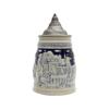 0.8 Liter | OktoberfestHaus German Beer Stein Souvenir With Landmarks Of Berlin Engraved Beer Mug With Metal Lid Beer Steins, Ceramic Steins, Beer Lover Gifts, German Beer Mug view 1
