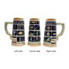 1 Liter | OktoberfestHaus German Beer Stein Schnitzelbank Song Engraved Beer Mug German Gifts for Men Collectible Beer Steins and Germany Beer Mugs for Beer Lover Gift Idea view 4