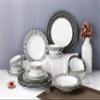 24 Piece Dinnerware Set-Fine China, Service for 4 by Lorren Home Trends view 2