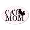 Magnet America Cat Mom Oval Magnet is 4" x 6" Made for Vehicles and Refrigerators view 1