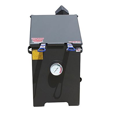 R&V WORKS FF2S Carbon Steel Material 6 Gallon 2 Basket Fryer - No Stand
