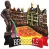 3D Brussels Belgium Fridge Magnet,Home & Kitchen Decoration Brussels Belgium Souvenir Refrigerator Magnet Sticker view 1