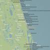 Florida's 400+ Beaches Map, 24x36 by Best Maps Ever view 2