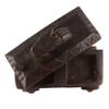 Indian Shelf 1 Piece Vocalforlocal Handmade Black Wooden Nandi Bull Sitting on Cart Design Spice Box Seasoning Masala Organizer Rack Jewellery Container view 4
