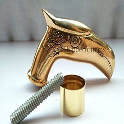 Mahira Nautical Eagle Head Cast Brass Outside handle Solid Vintage Cane Walking Stick Handle
