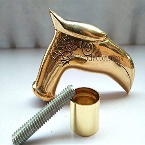 Mahira Nautical Eagle Head Cast Brass Outside handle Solid Vintage Cane Walking Stick Handle