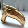 Mahira Nautical Eagle Head Cast Brass Outside handle Solid Vintage Cane Walking Stick Handle view 2