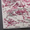 SAFAVIEH Skyler Collection 2' x 6' Pink / Ivory SKY186N Modern Abstract Non-Shedding Living Room Entryway Foyer Hallway Bedroom Runner Rug view 4