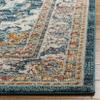 SAFAVIEH Area Rug 8x10 - Phoenix Collection - Large - Ivory & Blue, Boho Chic Oriental Medallion Design, Non-Shedding & Easy Cleaning, Ideal for Living Room, Bedroom, Office, Dining Space (PHX154M) view 3