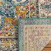 SAFAVIEH Area Rug 8x10 - Phoenix Collection - Large - Ivory & Blue, Boho Chic Oriental Medallion Design, Non-Shedding & Easy Cleaning, Ideal for Living Room, Bedroom, Office, Dining Space (PHX154M) view 4