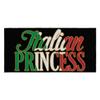 Large Microfiber Beach Towel - Unique Italy Italian Princess Design - Soft Absorbent Sand Free Quick Dry - Great for Swim, Pool, Blanket, Camping view 1