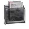 Zeller Newspaper Stand Mesh, Charcoal, 32 x 9 x 29.5 cm view 2