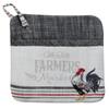 Kay Dee Designs Farmer's Market Rooster Embroidered Pocket Mitt, 8" x 8", Various view 1