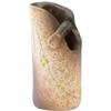 CtoC JAPAN Select Shigaraki Ware Vase J338 Ceramic, Width 2.2 x Depth 2.2 x Height 4.5 x 4.5 inches (5.5 x 5.5 x 11.5 cm), Gold Filled with Small Flowers with Handmade, Stylish Pottery 4510542202108 view 1
