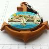 3D Ibiza Spain Fridge Magnet Anchor-Shaped Travel Sticker Souvenir Home & Kitchen Decoration,Spain Refrigerator Magnet view 4