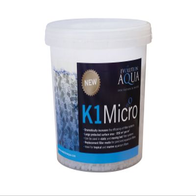 Evolution Aqua K1 Micro Media - 5 Litre Aquarium Filter Media, 290 sq ft/cu ft, High Performance, Self-Cleaning, 5 kg