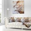 Designart Voice Inside' Abstract Throw Living Room, Sofa, High Quality Pillow Insert + Cushion Cover Printed On Both Side 16 in. x 16 in view 2