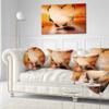 Designart Crow Heart at Sunset' Abstract Throw Lumbar Cushion Pillow Cover for Living Room, Sofa 12 in. x 20 in view 2