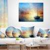 Designart Pier' Seascape 18" x 18" view 3