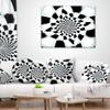 Abstract Spiral Fractal Design' Abstract Throw Pillow & Cushion Pillow Cover for Living Room, Sofa view 3