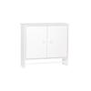 RiverRidge Medford 2 Door Wall Mounted Bathroom Cabinet with Towel Bar and Adjustable Shelf - Compact Bathroom Storage for Toiletries & Essentials view 1
