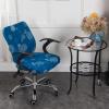 Melaluxe Computer Office Chair Cover - Protective & Stretchable Universal Chair Covers Stretch Rotating Chair Slipcover view 3