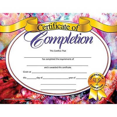 Certificates+of+Completion+30%2fPk