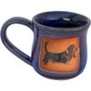 ALWAYS AZUL POTTERY Basset Hound 14 Oz. Mug in Purple Haze Glaze - Handmade Ceramic Coffee Mug - Stylish and Unique Handcrafted Artistic Drinkware - Polished Clay Cups, Great for Coffee, Tea, and More view 1