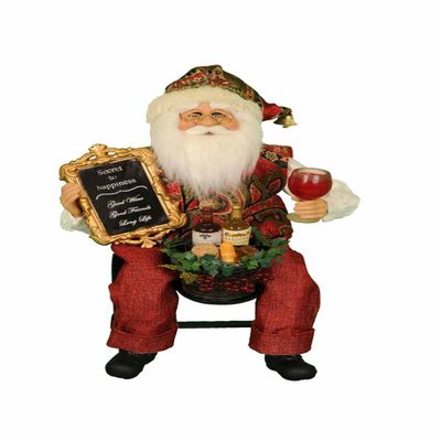 Karen Didion Vintner Santa Figurine