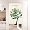 BAIHT HOME Cotton Linen Japanese Noren Doorway Curtain Tapestry with Summer Mood Screen Door Blind 33.5" Width x 59.1" Long view 1